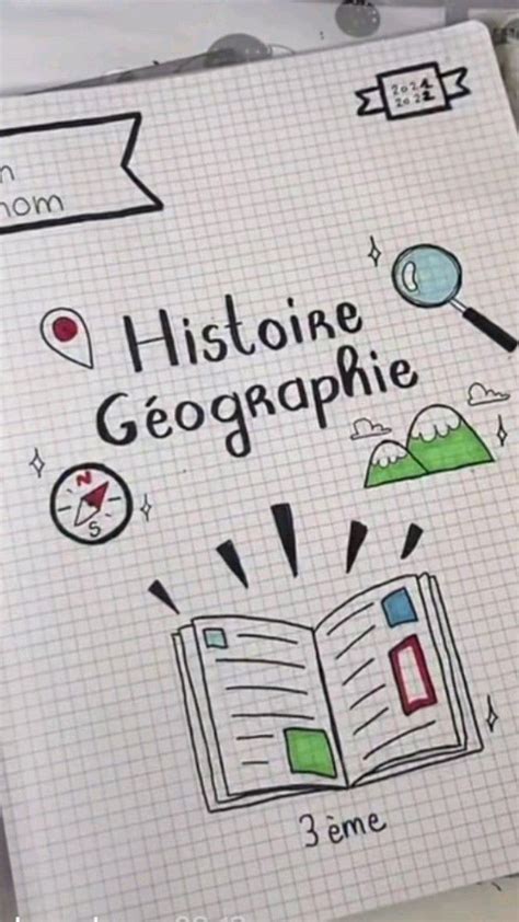 Id Es De Pages De Garde Histoire Et G Ographie En Astuces Pour