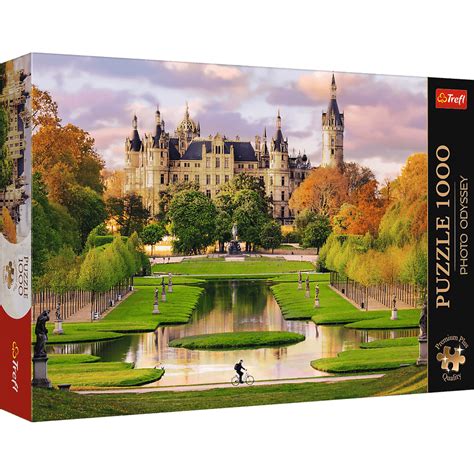 Puzzle Premium Plus Quality 1000 El Photo Odyssey Zamek W Schwerinie