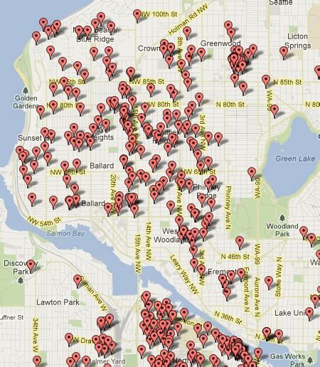 Ballard Tourist Map