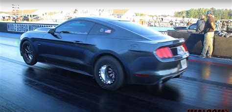 Turbo Ford Mustang Gt Drags Mean Hot Rod Someone Bucks Nasty For The