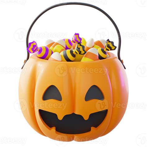 Halloween Pumpkin Bucket Icon Png