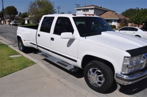 Find Used 1994 Chevrolet C3500 Silverado Crew Cab Pickup 4 Door 7 4l In Huntington Beach