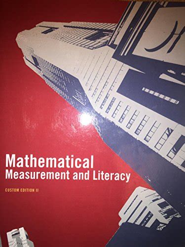 Mathematical Measurement And Literacy Pearson 9781323164310 Abebooks