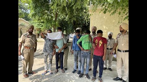 Ludhiana Gang Of Thieves Busted With Arrest Of 5 Men Hindustan Times