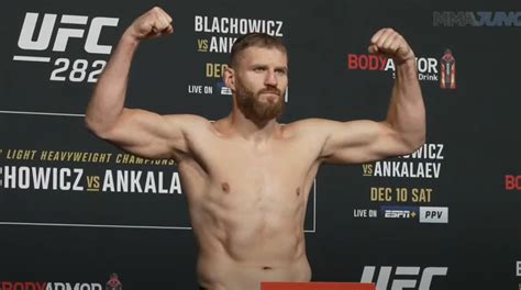 Ufc Jan B Achowicz W Limicie Przed Walk Mistrzowsk Polsatsport Pl