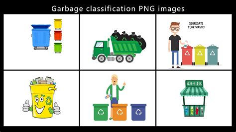 Ppt Of Garbage Classification Png Imagespptx Wps Free Templates