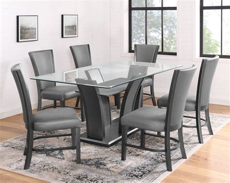 Red Barrel Studio 5 Piece Glass Top Dining Set Wayfair