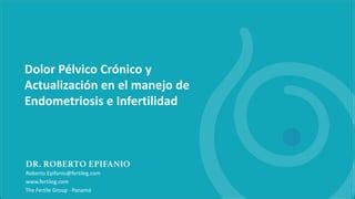 Dolor Pélvico y Actualización Endometriosis pdf