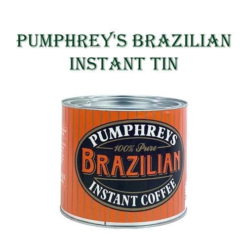 Pumphreys Brazilian Instant Coffee Tin - Pumphreys Coffee