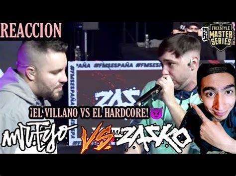 ZASKO MASTER VS MR EGO REACCIÓN VILLANO VS HARDCORE BATALLÓN