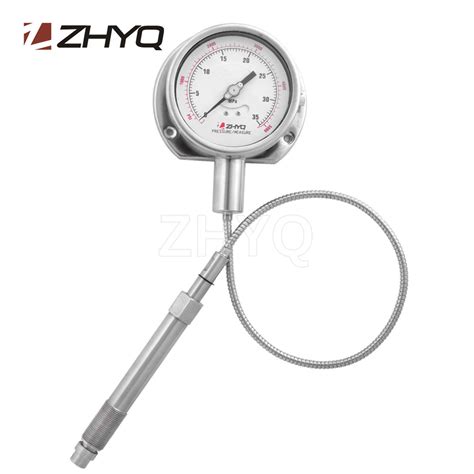 Pt Y T Flexible Stem Melt Pressure Gauge Zhyq