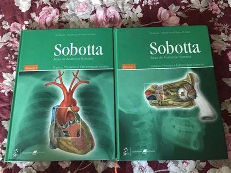 Livro Sobotta Atlas De Anatomia Humana Volumes Livro Editora