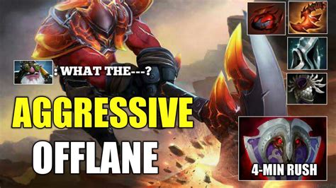 Offlane Axe Aggressive Vanguard Rush Youtube