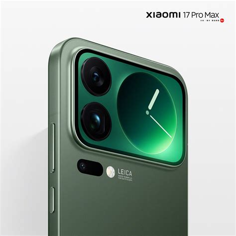 Does the Xiaomi 17 Pro's rear display look like something out of