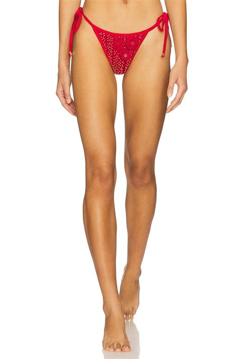 VDM Delilah Bikini Bottom In Rosy REVOLVE