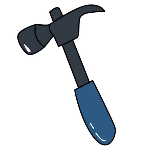 Blue Hammer cartoon 26790790 PNG