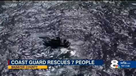 Coast Guard Rescues 7 People In Manatee County The Suncoast News And Scoop