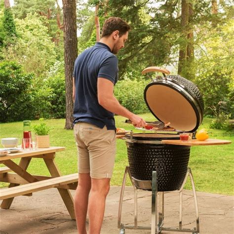 Klarstein Kamado Grill Mit Deckel Holzkohlegrill Outdoor