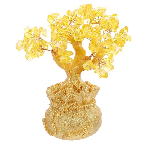 Crystal Money Tree Bonsai Fortune Money Tree Fortune Tree For Office