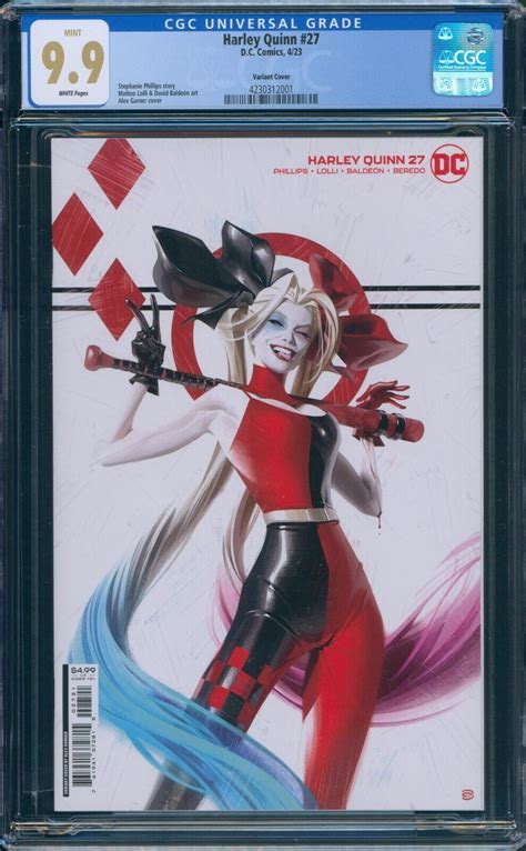 Harley Quinn 27 Cgc 99 Alex Garner Variant Dc 2023 Highest Graded Above 98 Comic Books