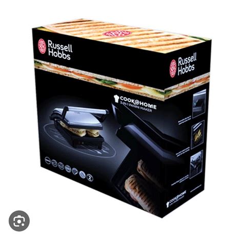 RUSSELL HOBBS RH 17888 3 In 1 Panini Grill Griddle 家庭電器 廚房電器 焗爐及