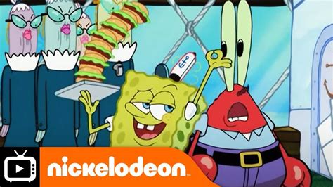 Spongebob Squarepants I Love Krabby Patties Song Nickelodeon Uk Youtube