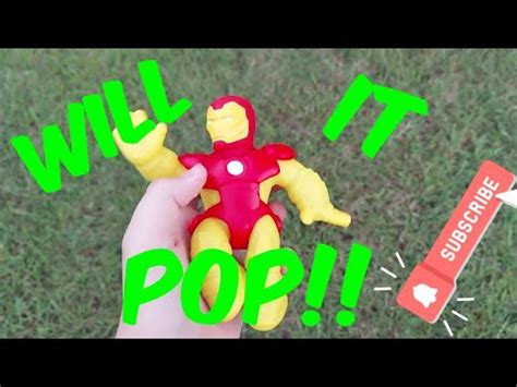 Goo Jit Zu Iron Man Filled With Water YouTube