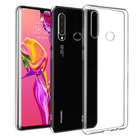 Huawei P30 P30 Pro P30 Lite Case Cover Screen Protector Tempered