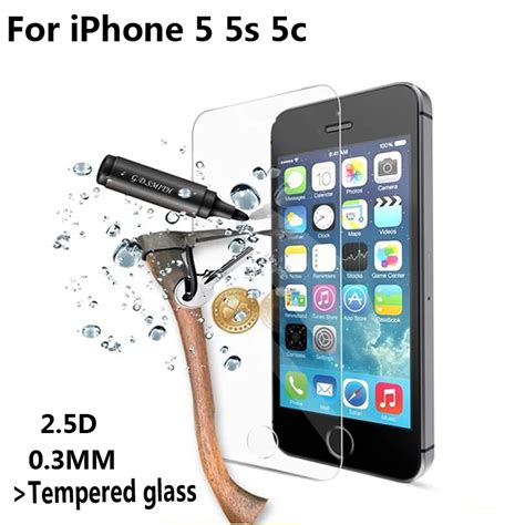 NOTOW 0 26mm 2 5D Premium Tempered Glass Screen Protector For IPhone 5