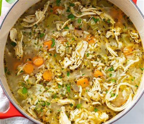 Top 3 Chicken Rice Soup Recipes