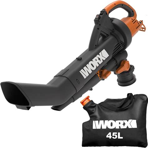 Worx Souffleur Aspirateur Broyeur W Wg E Km H M Sac