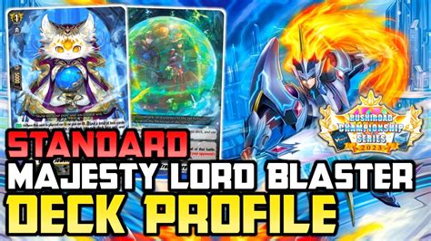 Bcs Cardiff Standard Majesty Lord Blaster Deck Profile D Bt Placed