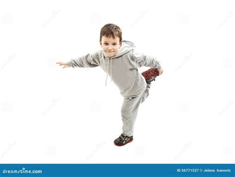 Little Cool Hip Hop Boy In Dance Stock Image Image Of Dancer Active