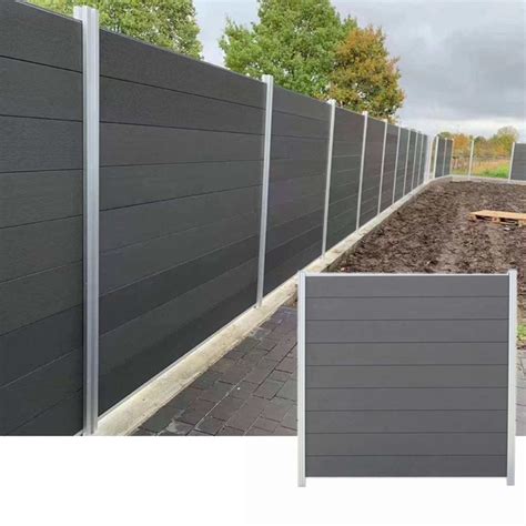 Supply Composite Wood Privacy Garden Fence Panels Wholesale Factory