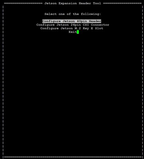 Configuring The Jetson Expansion Headers NVIDIA Jetson Linux