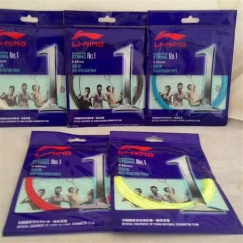 Jual Senar Atau String Badminton Lining No Original Li Ning Di Lapak