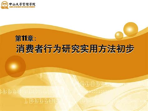 消费者行为研究实用方法初步 Word文档在线阅读与下载 无忧文档