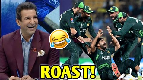 Wasim Akram Trolls Pakistan Pak Vs England Semi Final World Cup