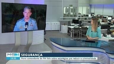 Mstv Edi O Campo Grande Novo Comandante Da Pm Fala Sobre