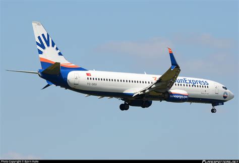 Tc Seu Sunexpress Boeing Hc Wl Photo By Bj Rn Huke Id