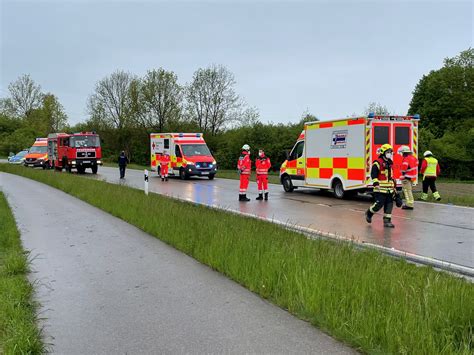 Thl Schwerer Verkehrsunfall An Der Aic Freiwillige Feuerwehr