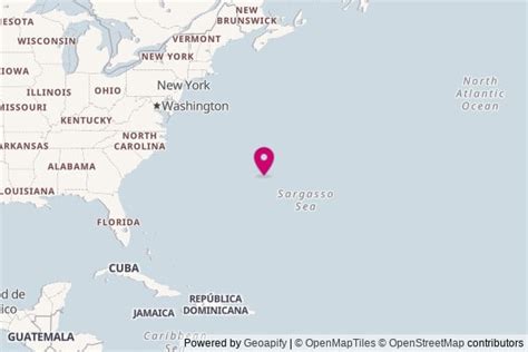 Bermuda Location On World Map