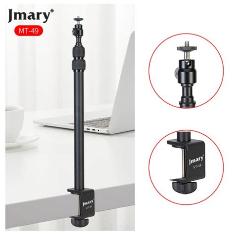 Jmary Mt Light Stand Tabletop C Clamp Desk Mount Table Stand Table