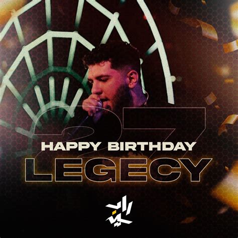 راب سين Rap Scene On Twitter إنهاردة عيد ميلاد ليجي سي الـ27🎂 🎉قولنا ايه أكتر تراك بتحبه