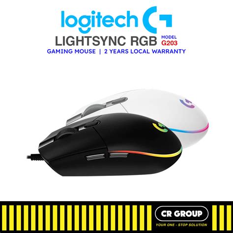 Logitech G G203 - LIGHTSYNC Gaming Mouse - Gaming-Grade Sensor ...