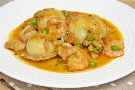 Merluza Con Gambas Mis Cosillas De Cocina