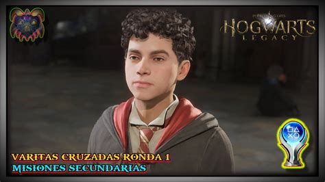 Hogwarts Legacy Misión Secundaria Varitas Cruzadas Ronda 1