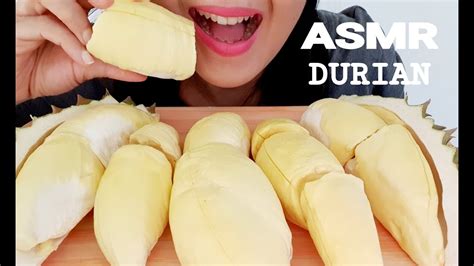 Asmr Durian Crunchy Eating Sounds เสียงกินทุเรียน กรอบๆ Tkma Asmr Youtube