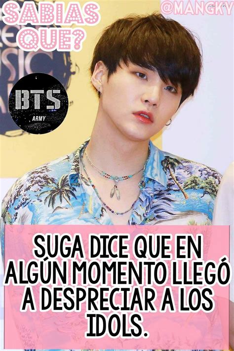 Datos Que Toda Army Debe Que Saber Bts Suga Bts Bts Informacion