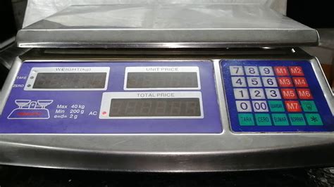 Ajuste de peso calibración báscula China marca imbas de 40 kg YouTube